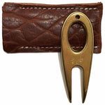 Load image into Gallery viewer, Brass Golf Divot Repair Tool
