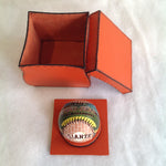 Load image into Gallery viewer, Giants Baseball in Leather Box
