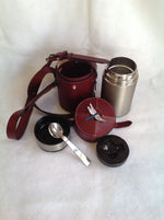 Load image into Gallery viewer, Soup Thermos Carrier Vino Latigo
